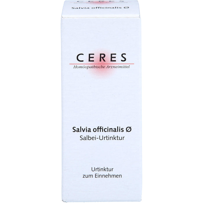 Ceres Salvia offic. Urtinktur, 20 ml Lösung