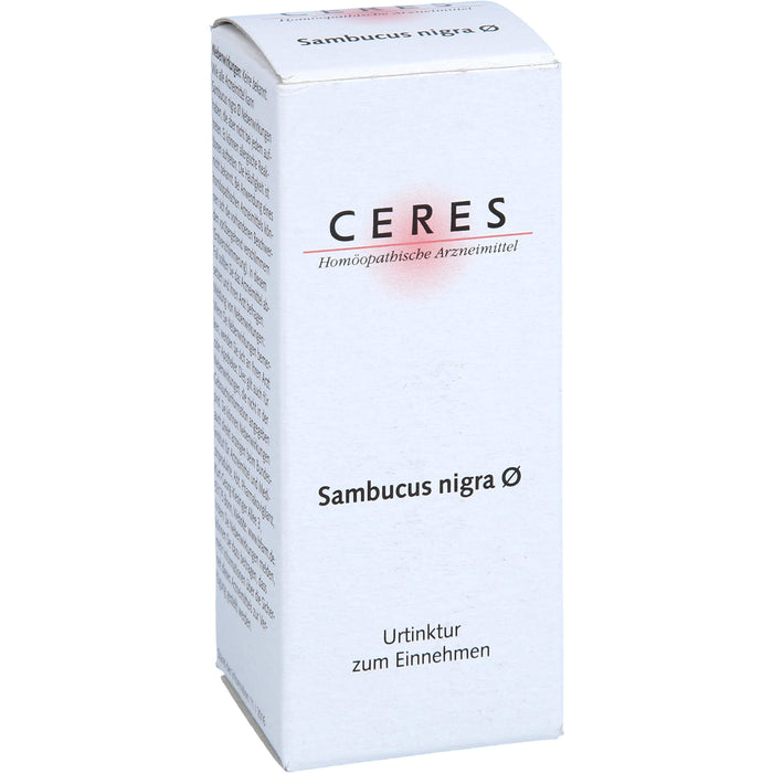 Ceres Sambucus nigra Urtinktur, 20 ml TRO