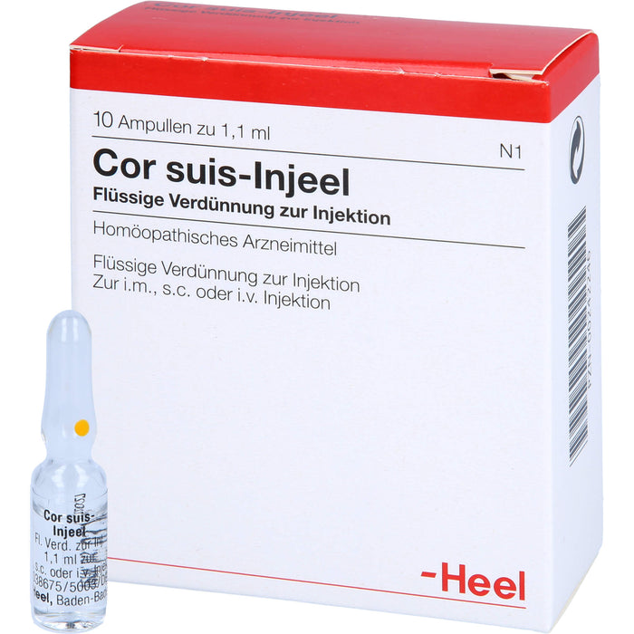 Cor suis-Injeel Inj.-Lsg., 10 St. Ampullen