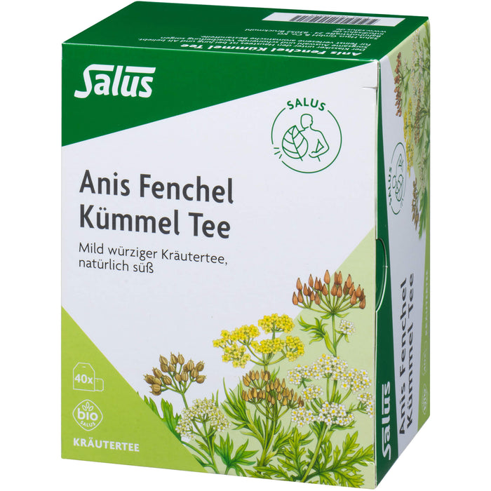 Anis-Fenchel-Kümmeltee AFeKü bio Salus, 40 St. Filterbeutel
