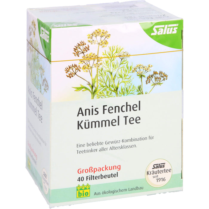 Anis-Fenchel-Kümmeltee AFeKü bio Salus, 40 St. Filterbeutel