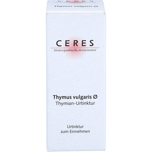 CERES Thymus vulgaris ø Urtinktur, 20 ml Lösung