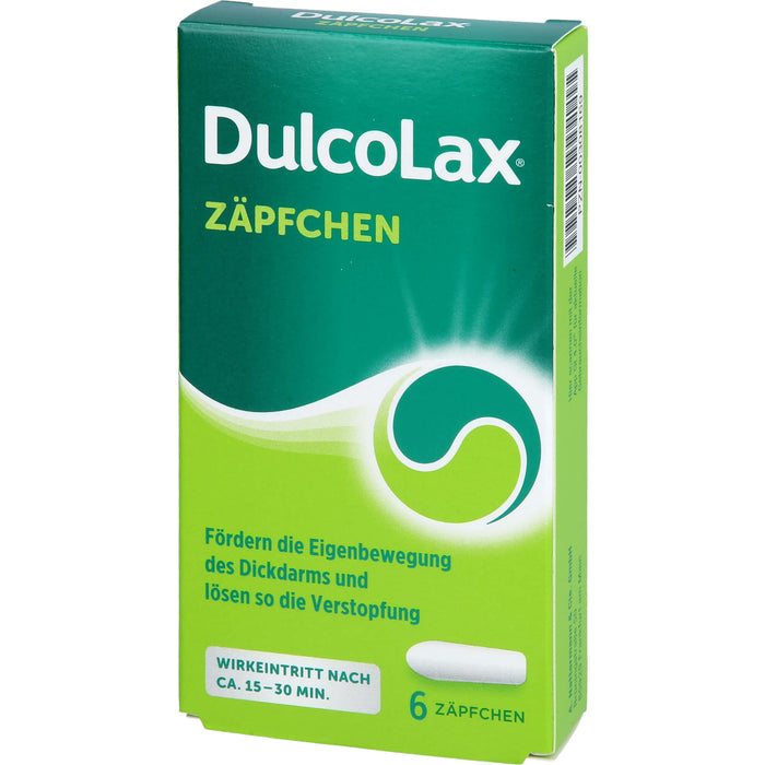 Dulcolax Zäpfchen Original Sanofi-Aventis, 6 St. Zäpfchen