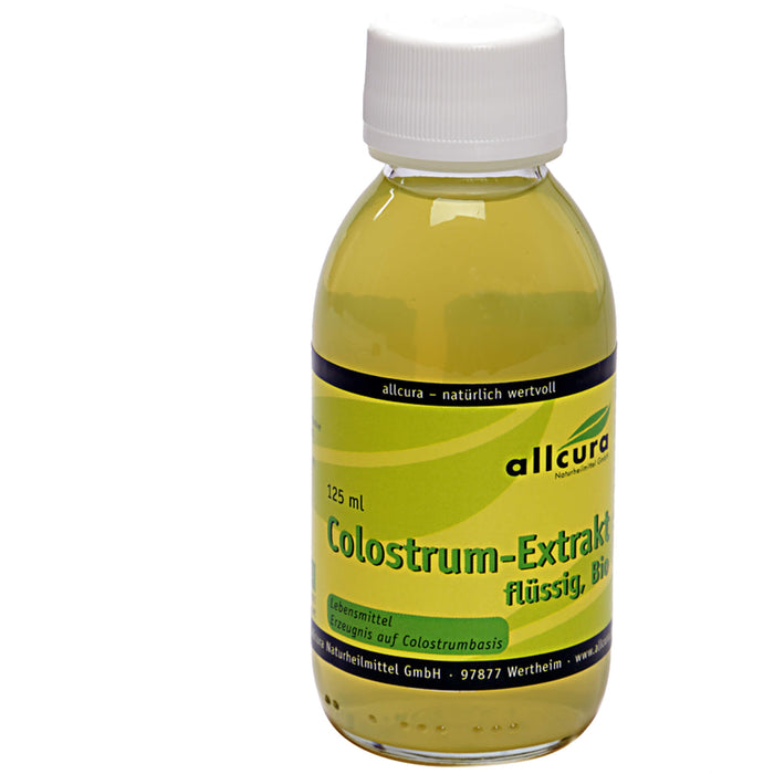 allcura Colostrum-Extrakt flüssig, Bio, 125 ml Solution