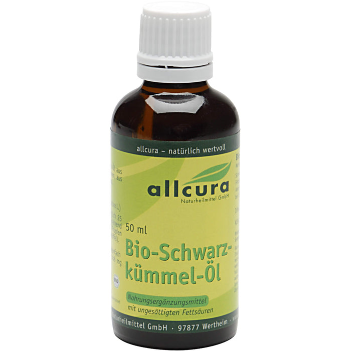 allcura Bio-Schwarzkümmel-Öl, 50 ml Oil
