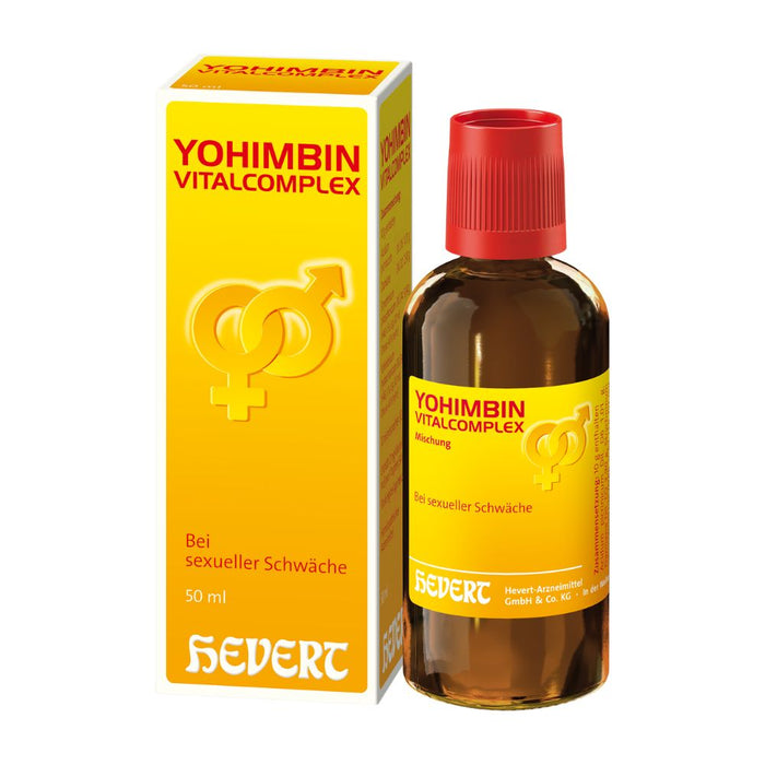 Yohimbin Vitalcomplex Hevert Tropfen, 50 ml Lösung