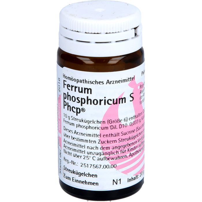 Ferrum phos. S Phcp Glob., 20 g Globuli