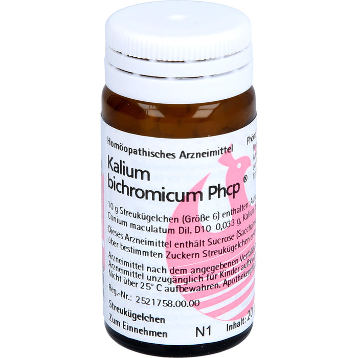 Kalium bichromicum Phcp Glob., 20 g Globuli
