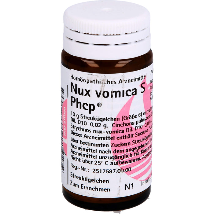 Nux vomica S Phcp Glob., 20 g GLO