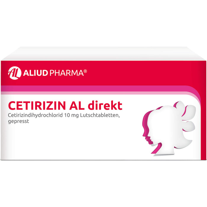 Cetirizin AL direkt 10 mg Lutschtabletten bei Allergien, 7 St. Tabletten