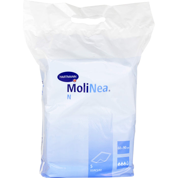 MoliNea N 20L 60 X 90 cm Krankenunterlagen, 5 St. Unterlagen