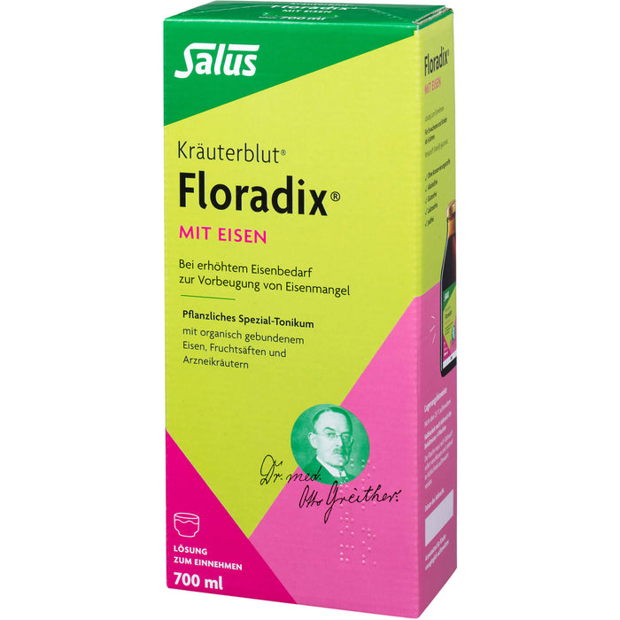 Floradix mit Eisen Lösung, 700 ml Lösung
