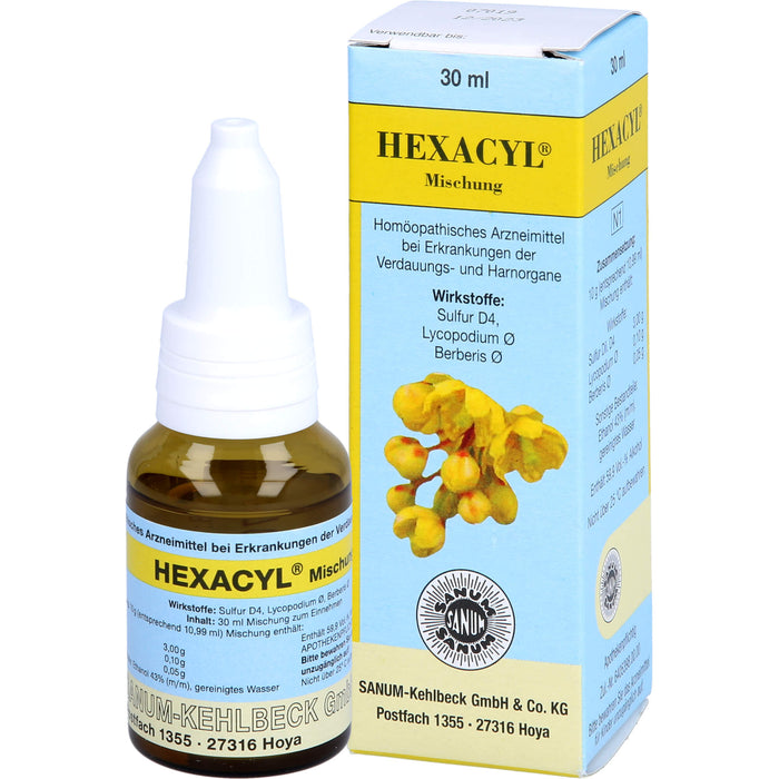 SANUM-KEHLBECK Hexacyl Mischung, 30 ml Lösung