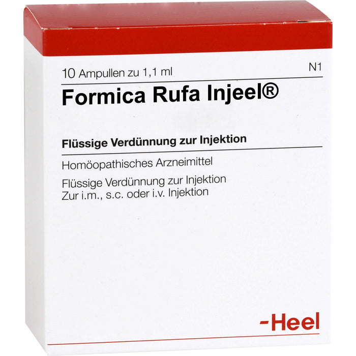 Formica Rufa Injeel Amp., 10 St AMP