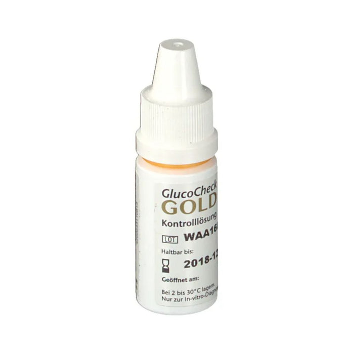 Aktivmed GlucoCheck Gold Kontrolllösung mittel, 4 ml Lösung