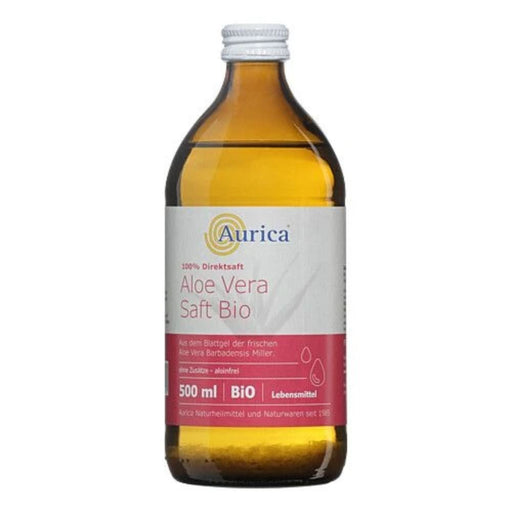 Aurica Aloe Vera Saft bio 100% Direktsaft, 500 ml Lösung