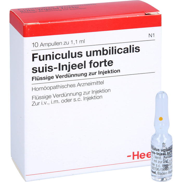 Funiculus umbilicalis suis-Injeel forte Inj.-Lsg., 10 St AMP
