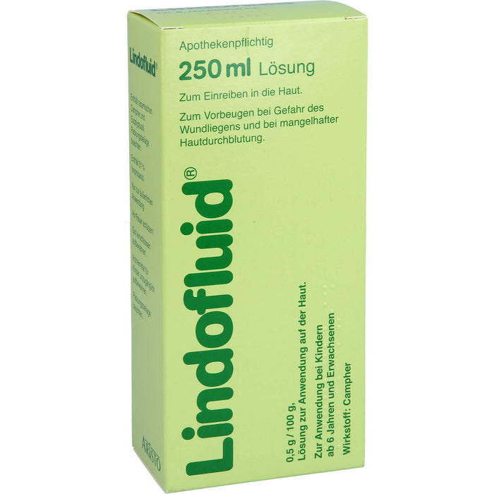 Lindofluid® Lösung bei Gefahr des Wundliegens sowie mangelhafter Hautdurchblutung, 250 ml Lösung