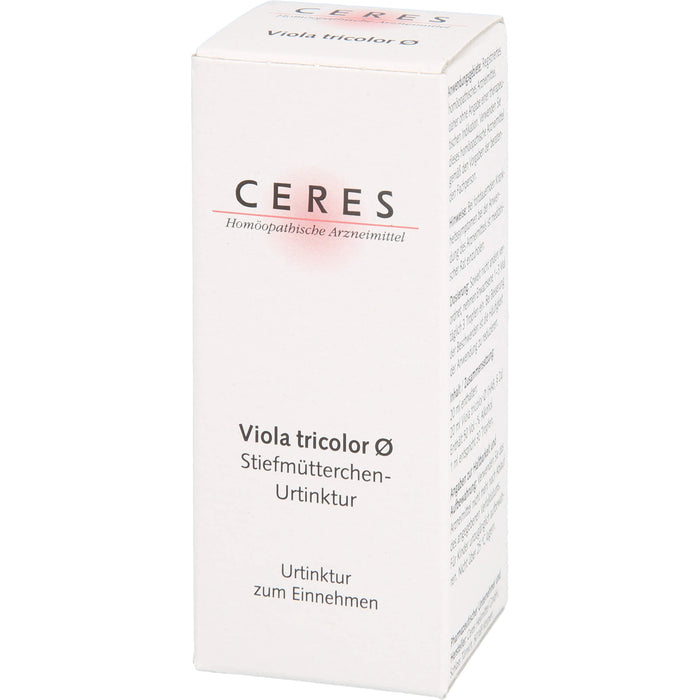 CERES Viola tricolor Urtinktur, 20 ml Lösung