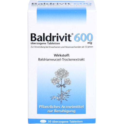 Baldrivit 600 mg überzogene Tabletten, 50 St UTA