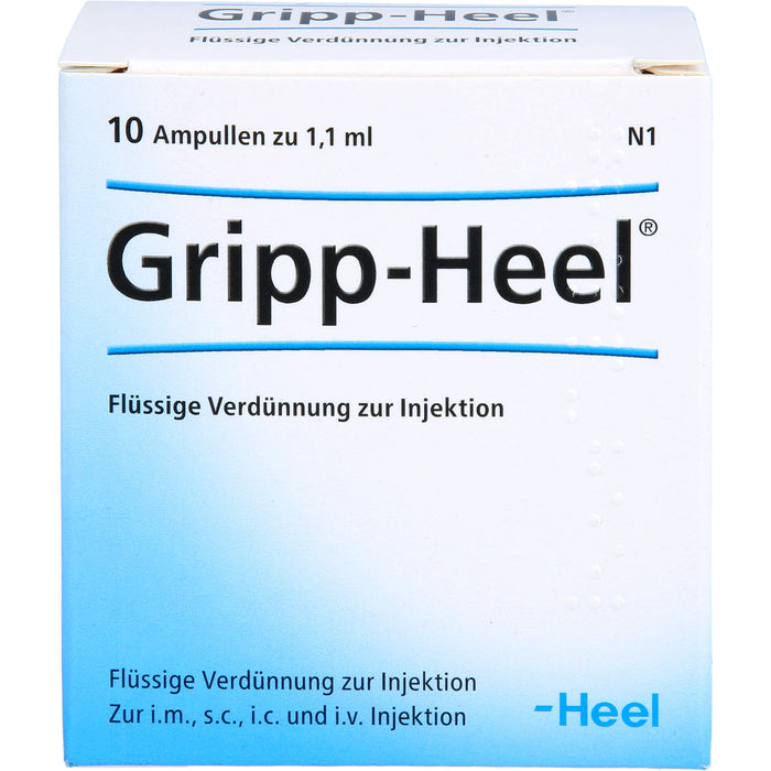 Gripp-Heel flüssige Verdünnung, 10 St. Ampullen