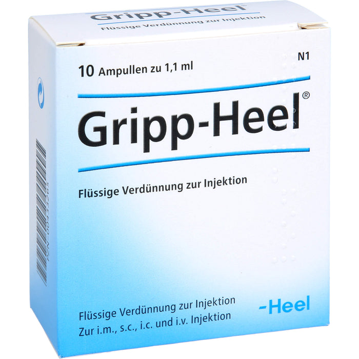 Gripp-Heel flüssige Verdünnung, 10 St. Ampullen