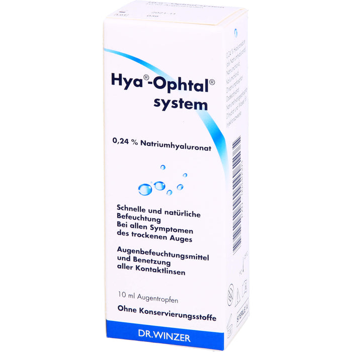 Hya-Ophtal system, 10 ml ATR