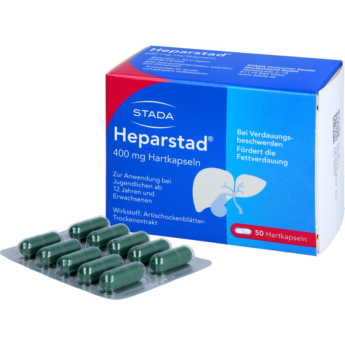 Heparstad 400 mg Hartkapseln, 50 St HKP
