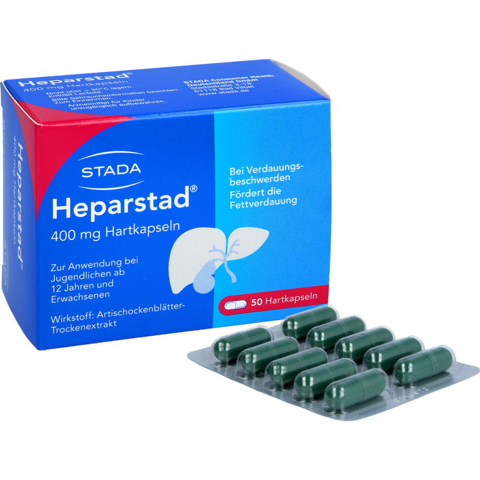 Heparstad 400 mg Hartkapseln, 50 St HKP