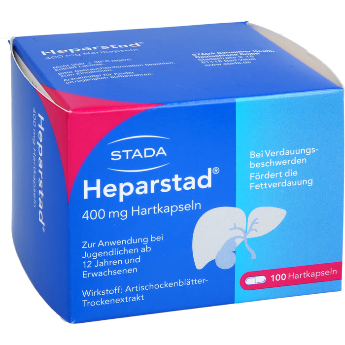 Heparstad® 400 mg Hartkapseln, 100 St. Kapseln