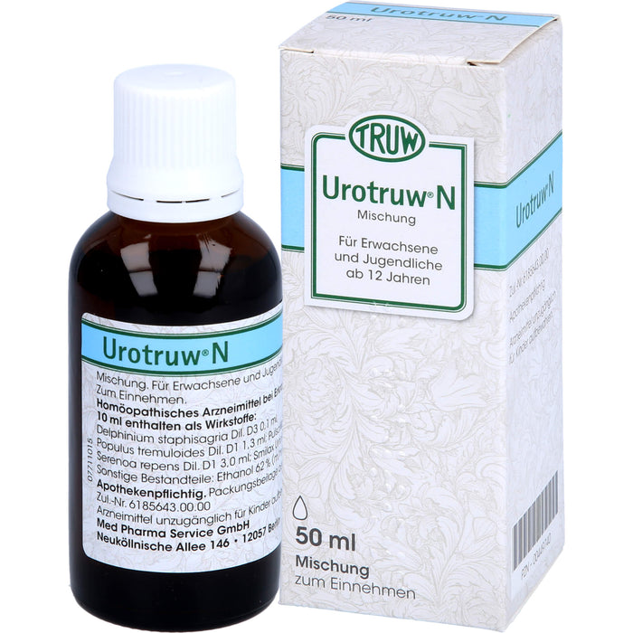 Urotruw N Mischung bei Erkrankungen der Harnorgane, 50 ml Lösung