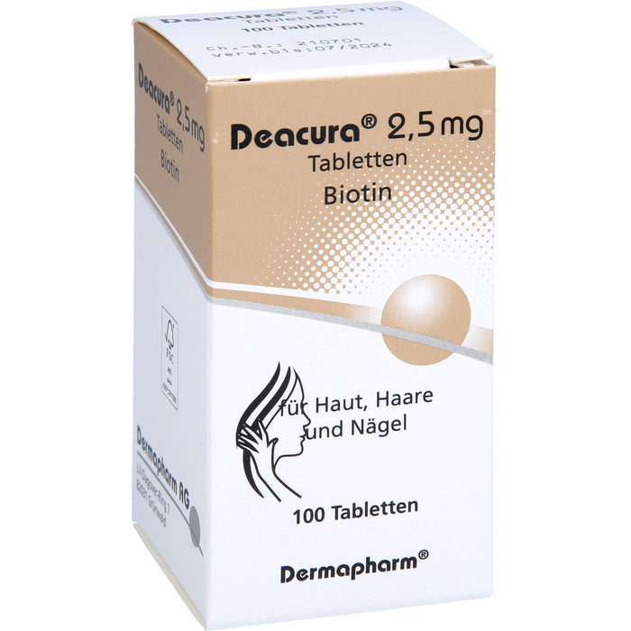 Deacura® 2,5 mg, Tabletten, 100 St TAB