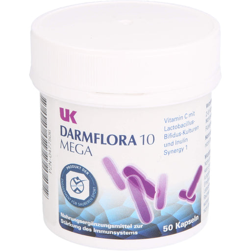 UK Darmflora 10 Mega Kapseln für ein stabiles Immunsystem, 50 St. Kapseln