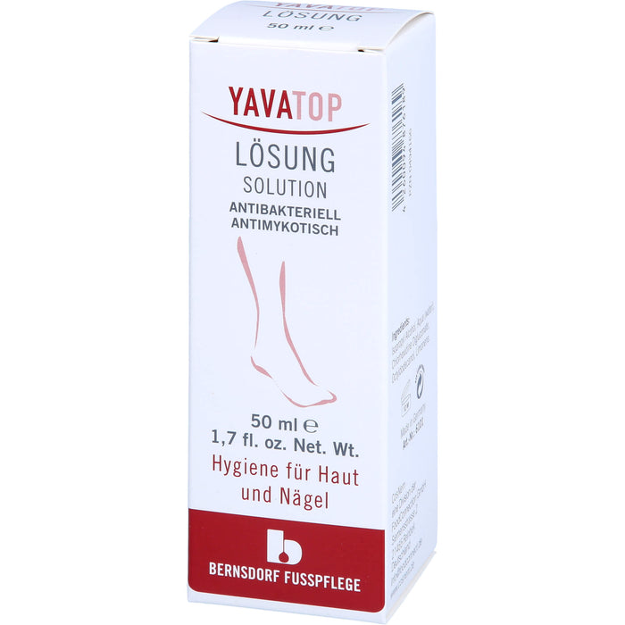 Yavatop Lösung schützt Haut und Nägel vor Bakterien und Pilzinfektionen, 50 ml Lösung