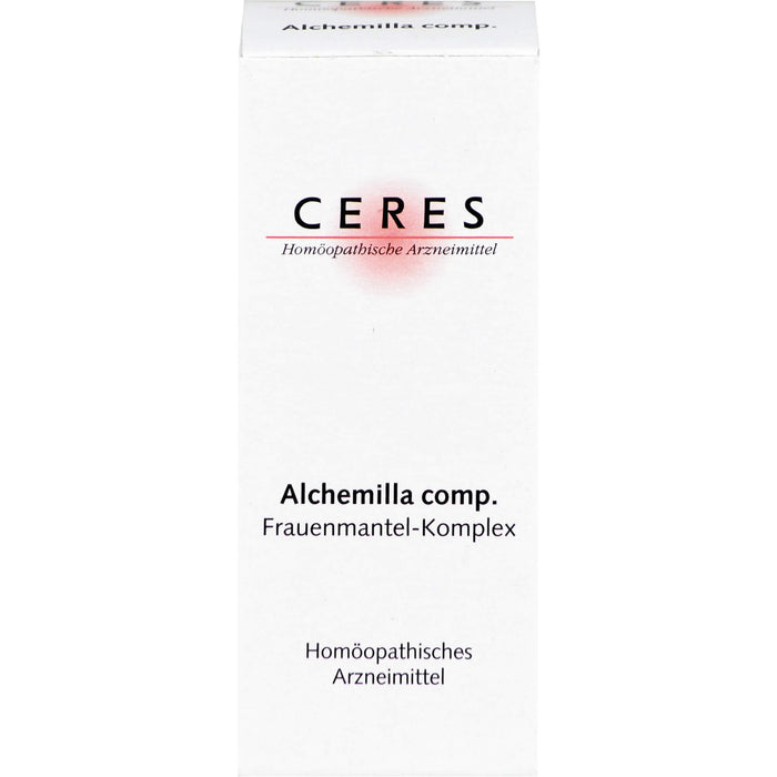 CERES Alchemilla comp. Frauenmantel-Komplex Mischung, 20 ml Solution