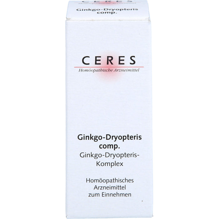 Ceres Ginkgo dryopteris comp. Tropf., 20 ml Lösung