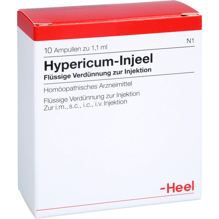 Hypericum-Injeel flüssige Verdünnung, 10 St. Ampullen