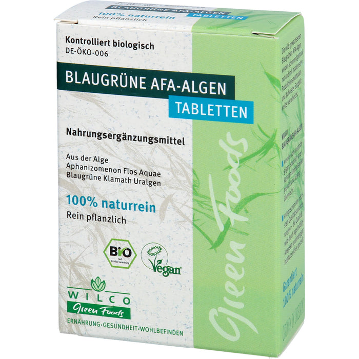 Wilco Blaugrüne AFA-Algen Tabletten, 60 St. Tabletten