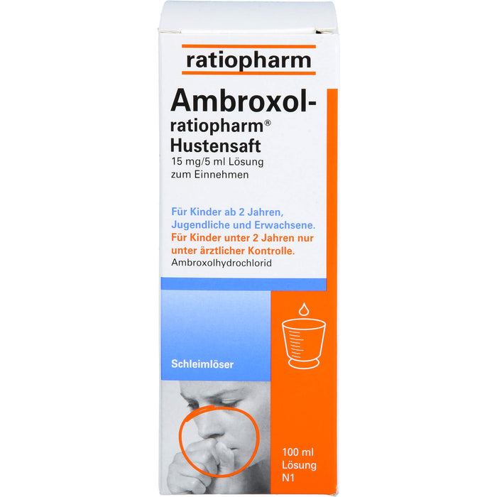 Ambroxol-ratiopharm Hustensaft, 100 ml Lösung
