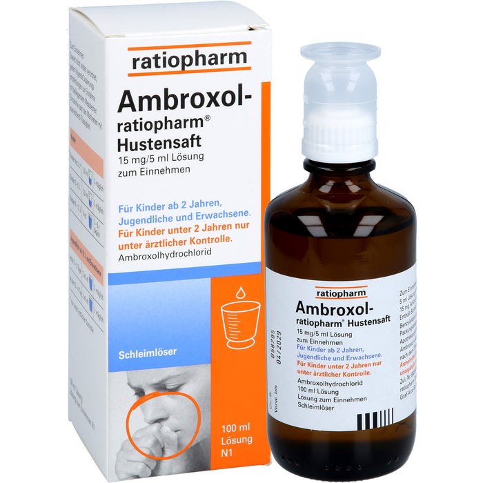 Ambroxol-ratiopharm Hustensaft, 100 ml Lösung