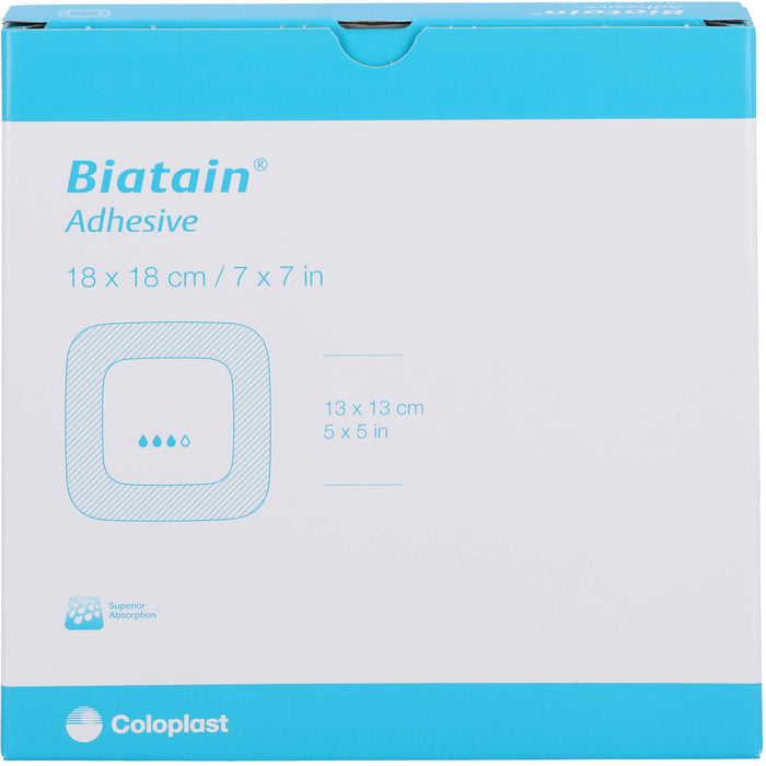 Biatain Schaumverband selbsthaftend 18x18cm 3423, 5 St VER