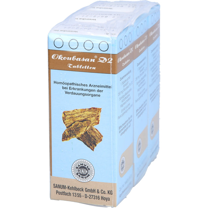 SANUM-KEHLBECK Okoubasan D2 Tabletten bei Erkrankungen der Verdauungsorgane, 240 St. Tabletten