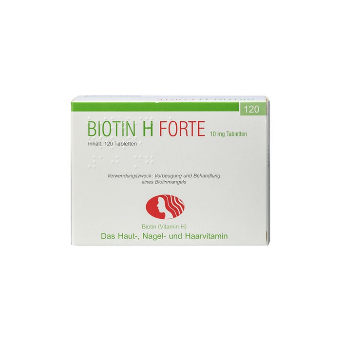 BIOTIN H FORTE 10 mg Tabletten, 120 St. Tabletten