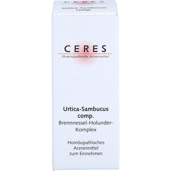 Ceres Urtica sambucus comp. Tropf., 20 ml Lösung