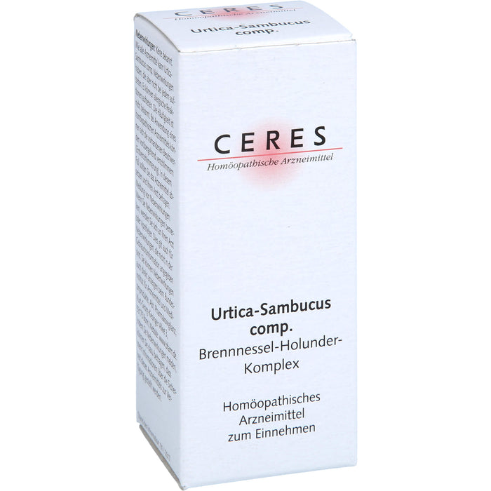 Ceres Urtica sambucus comp. Tropf., 20 ml TRO