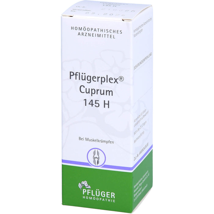 Pflügerplex Cuprum 145 H Mischung bei Muskelkrämpfen, 50 ml Lösung
