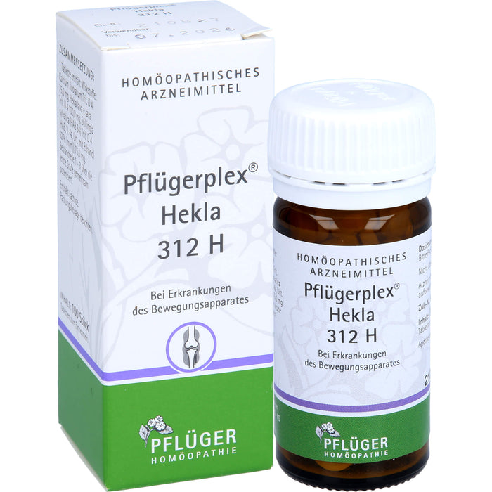 Pflügerplex Hekla 312 H Tabletten bei Erkrankungen des Bewegungsapparates, 100 St. Tabletten