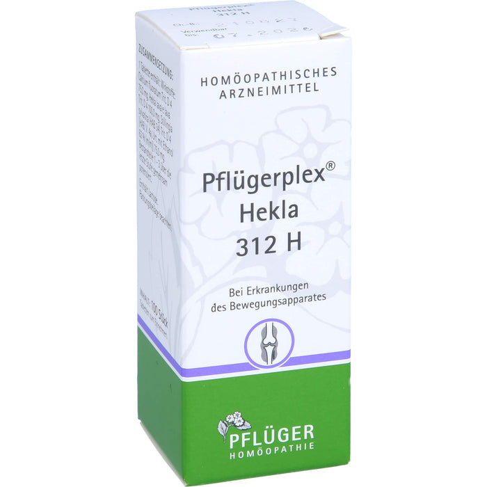 Pflügerplex Hekla 312 H Tabletten bei Erkrankungen des Bewegungsapparates, 100 St. Tabletten
