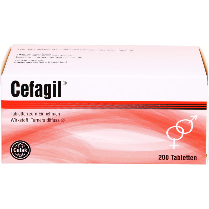 Cefagil Tabletten bei sexueller Schwäche, 200 St. Tabletten