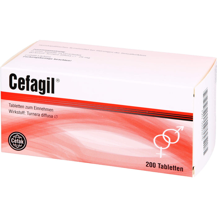 Cefagil Tabletten bei sexueller Schwäche, 200 St. Tabletten